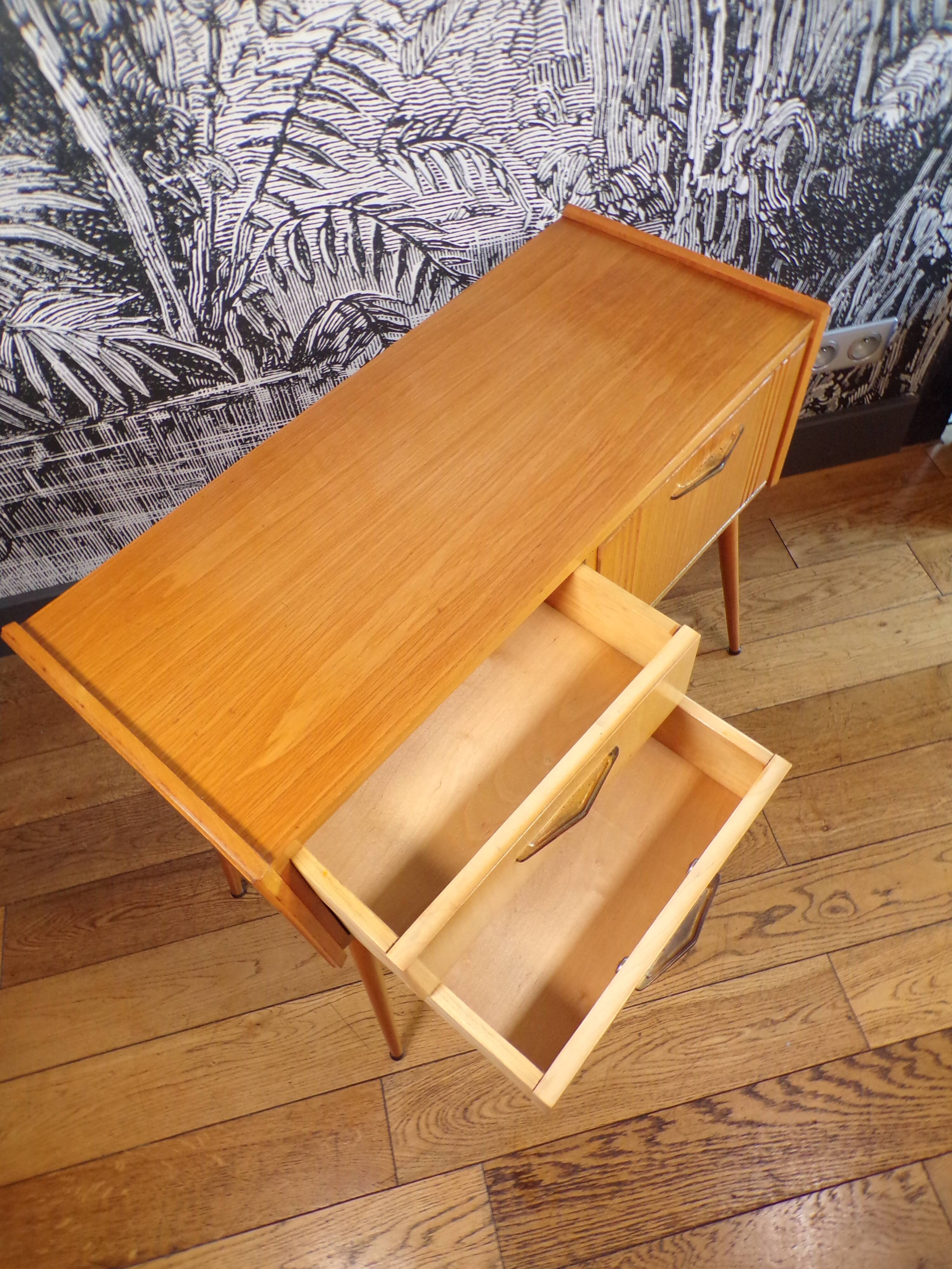 Mini sideboard 1960 with compass feet