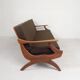 Three-seater teak sofa from De Ster Geldermalsen Gelderland, 1960s.