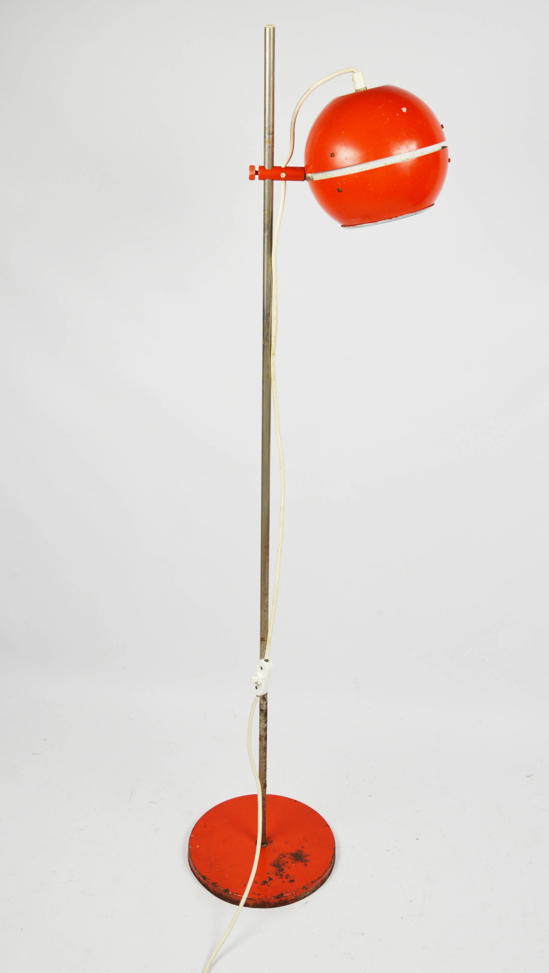 Space age floor lamp, 1970s