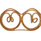 Wall-mounted reed and wicker coat rack by franco albini and franca helg for vittorio bonacina 1958