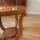 Round Art Deco pedestal table 1930