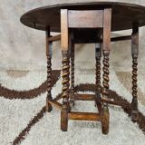 Table Gateleg Solid Oak 1900, England