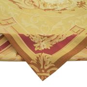 Handmade European Vintage Aubusson Kilim 261 cm x 365 cm