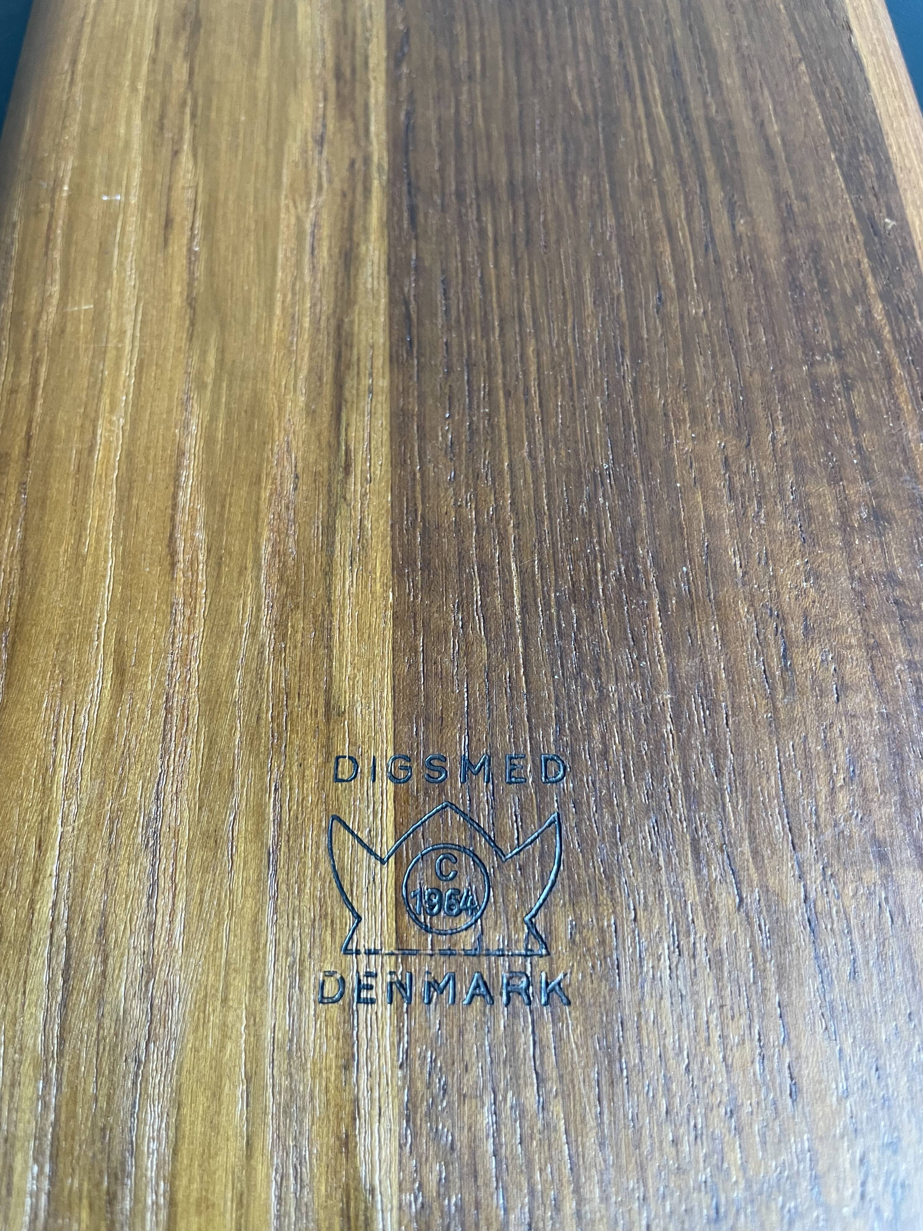 Scandinavian teak serving tray