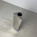Vintage chrome vase