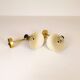 Pair of modern Italian wall sconces in Stilnovo style, wall lamp.