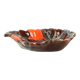 Vintage Fruit Bowl in the Shape of a Leaf Vallauris France