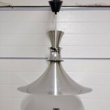 Scandinavian space age pendant light by Bent Nordsted for Lyskaer