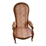 Fauteuil voltaire à crémaillère