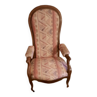 Fauteuil voltaire à crémaillère