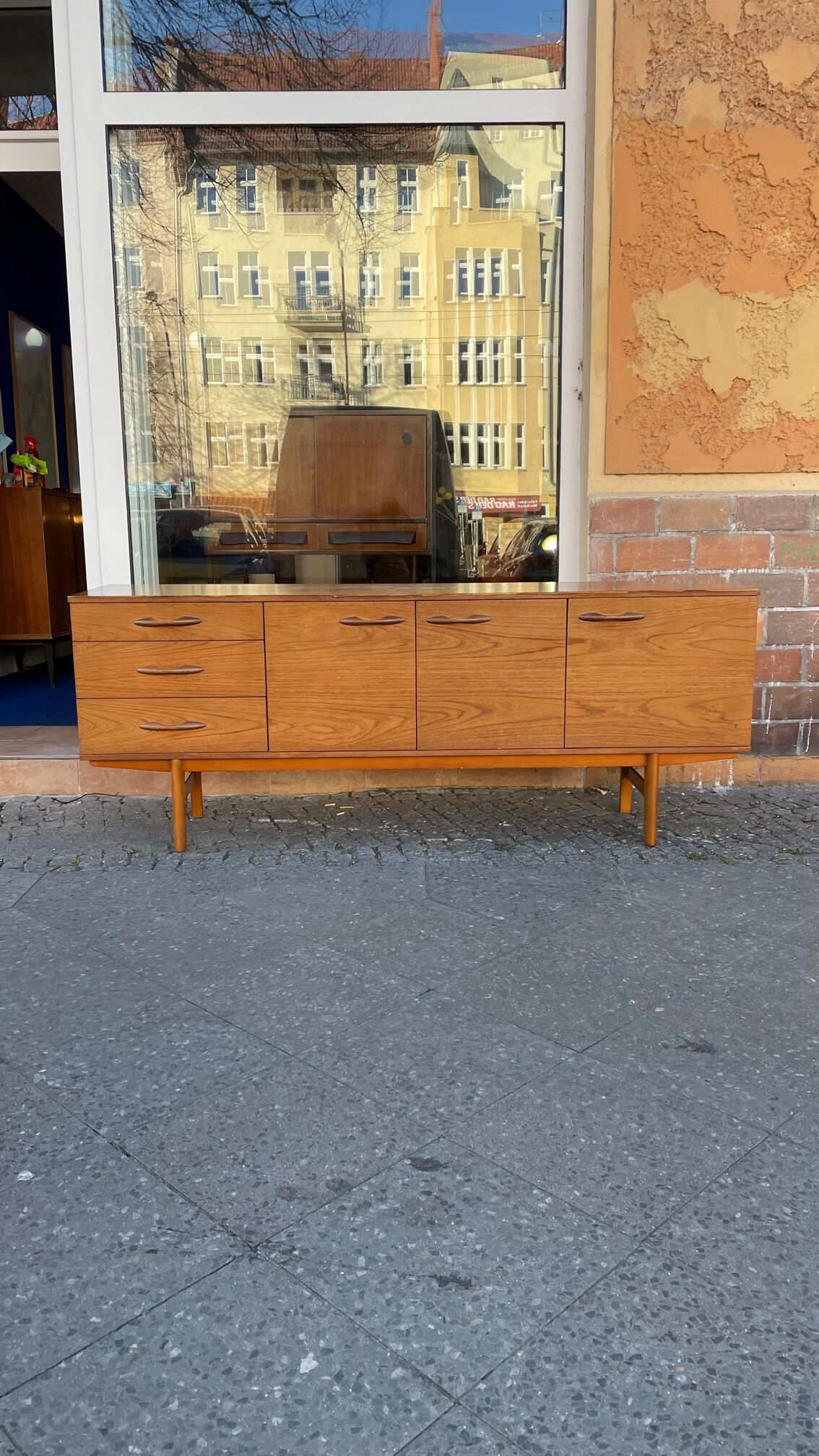 Teak row from the 60s