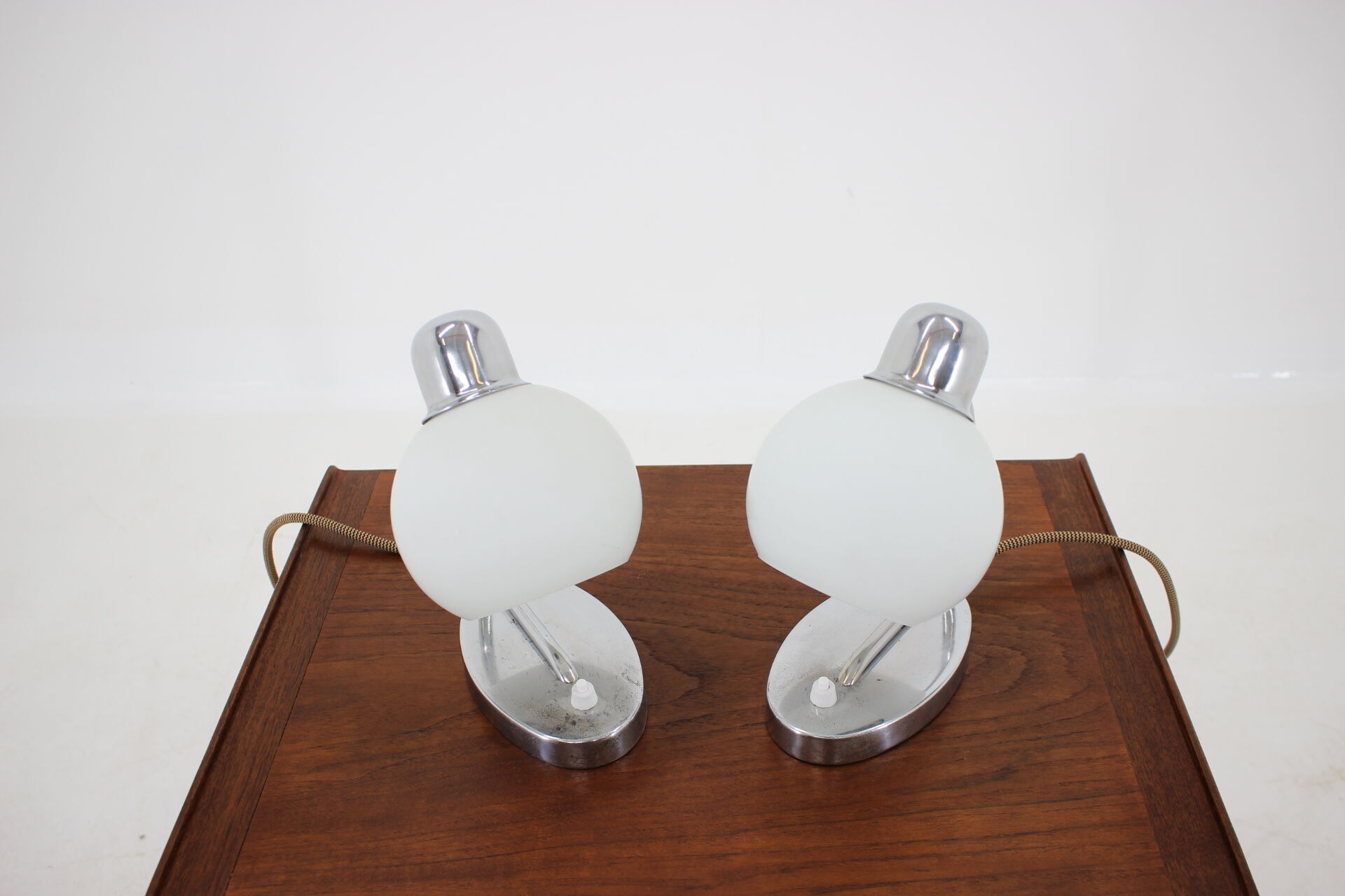Paire de lampes de table de conception Drupol type 1606 1940