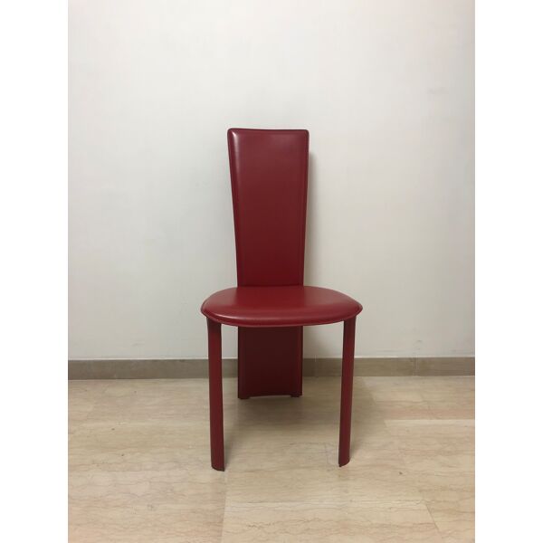 Cancan Reds Roche Bobois chairs x4 | Selency