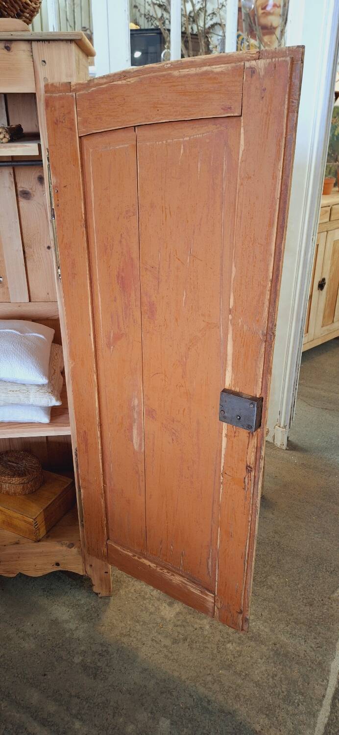 Antique fir wardrobe