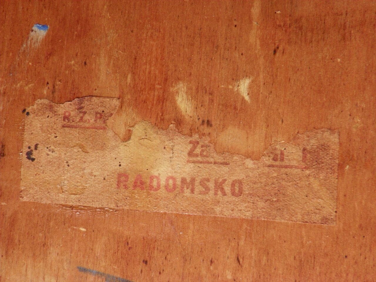 Side table from Radomsko furniture factory, 1970s