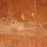 Table d'appoint d'usine de meubles Radomsko, des années 1970