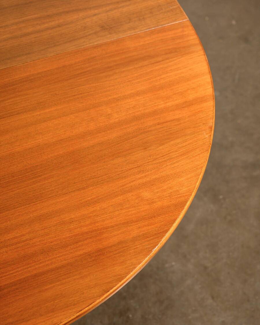 Table ronde extensible piètement étoile
