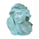 Plaster woman's head