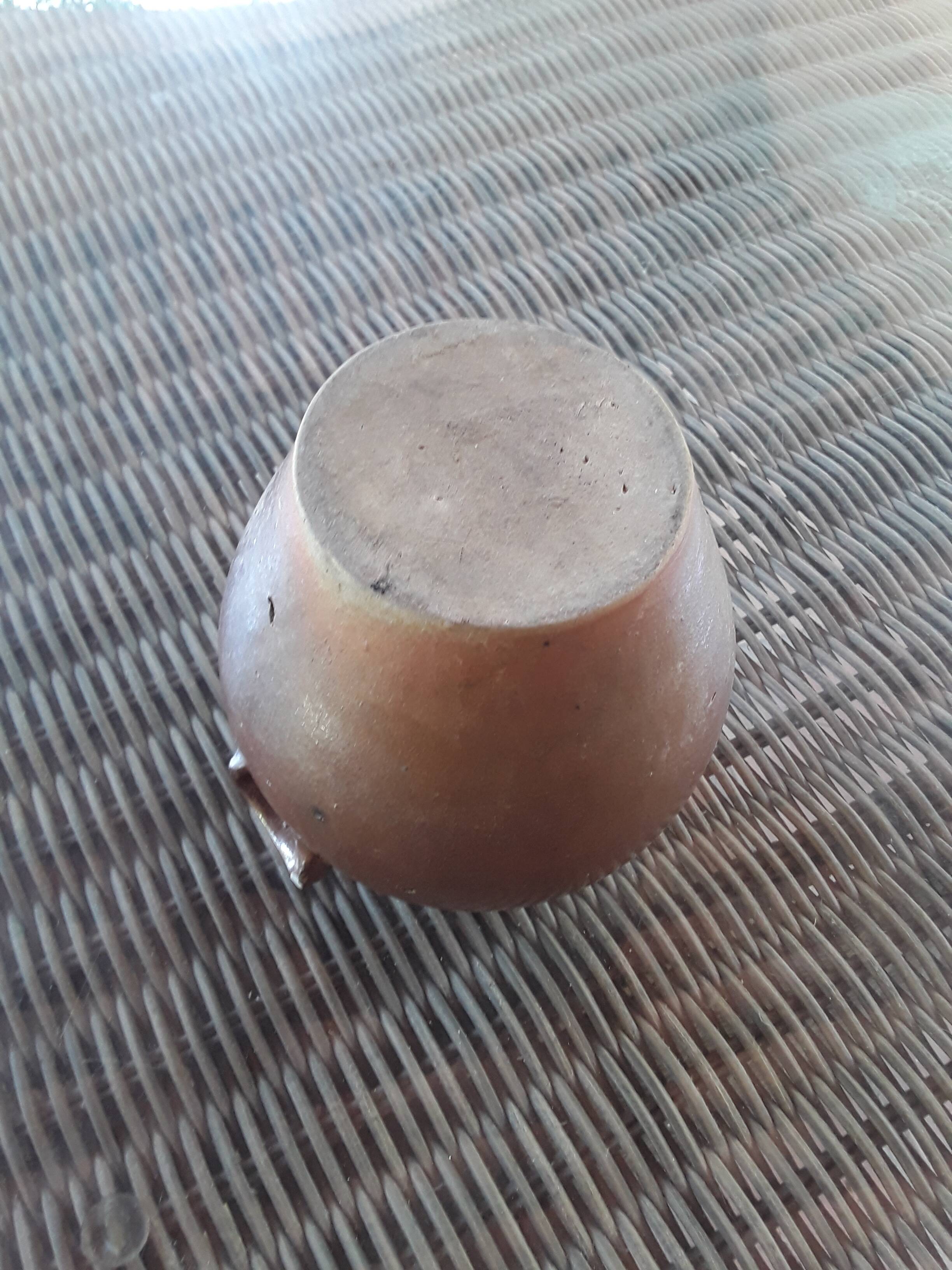 Old stoneware pot