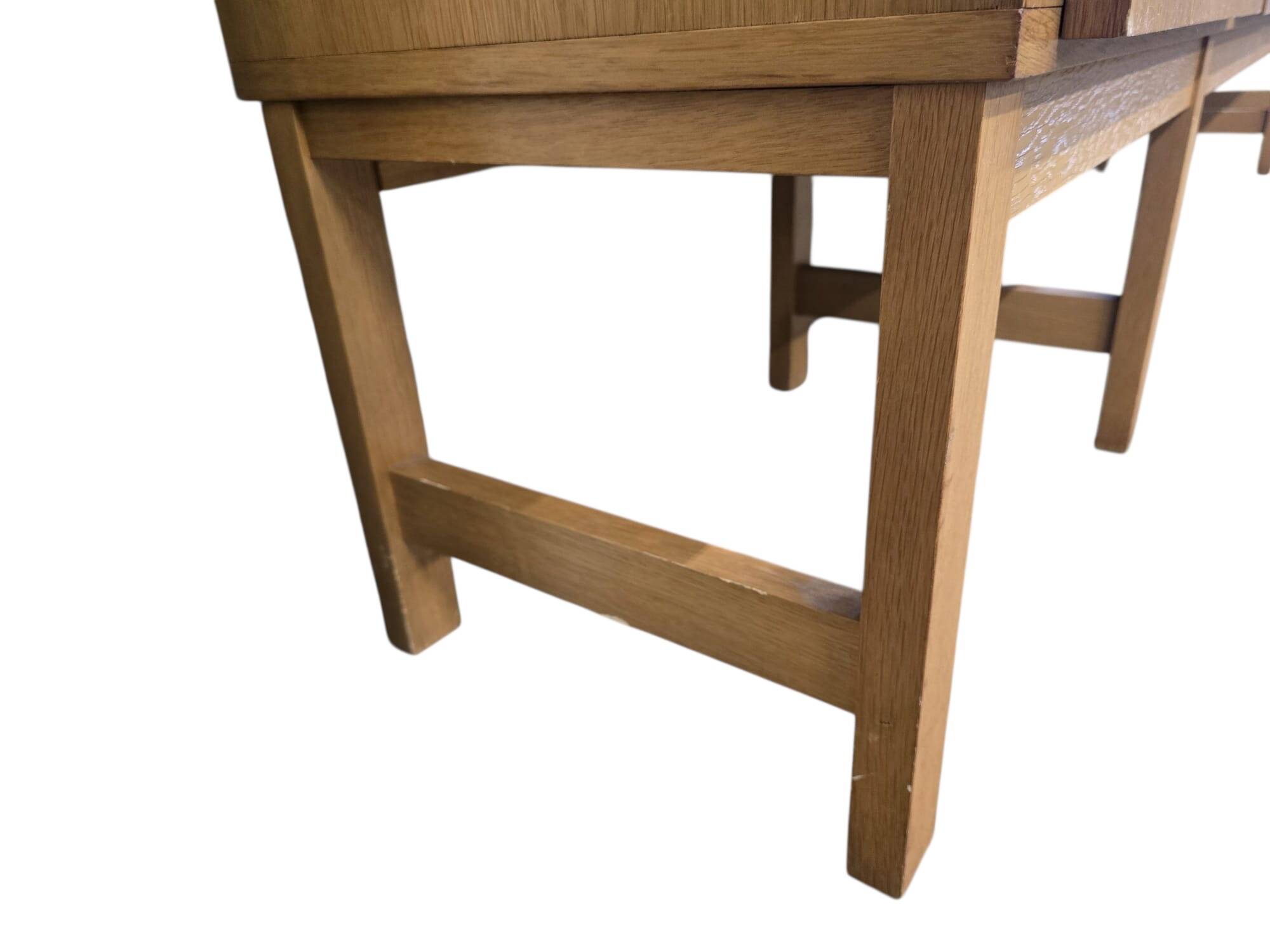 XL vintage mid-height wardrobe with brutalist accents