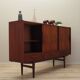 Teak highboard, Danish design, 1970s, manufactured by ES Møbler