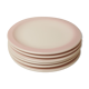 Set of 6 vintage dessert plates, Ceramica CCC, Italy