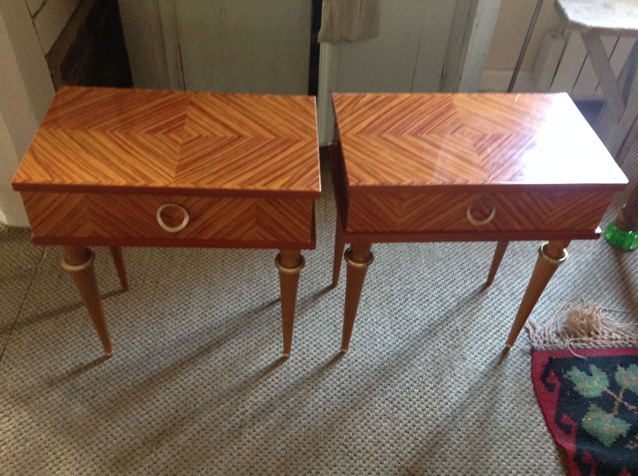 Pair of bedside tables