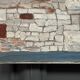 Oil on canvas by Claude Claveau The Old Wall Meadow Enpail 1992