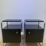 Tubular bedside table