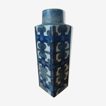 Vase Royal Copenhagen faience enamelled design Nils Thorsson, 60s