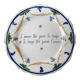 Assiette en faïence ancienne