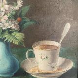 Still Life with Grapefruit and a Cup of Coffee