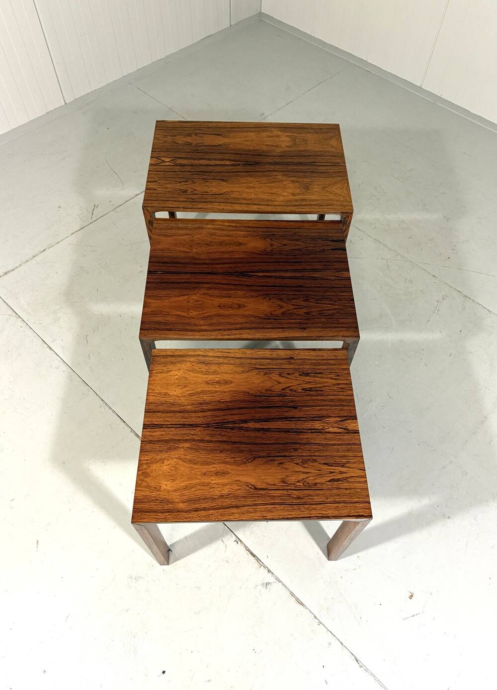 Wilhelm Renz palissander nesting tables 1960’s