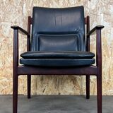60s 70s dining chair arm chair Arne Vodder for Sibast Furniture Danish design Denmark 60s