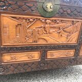 Indonesian sculpted chest