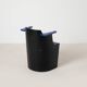 Bauhaus D61 Black and Blue Chair by El Lissitzky for Tecta, 1970s
