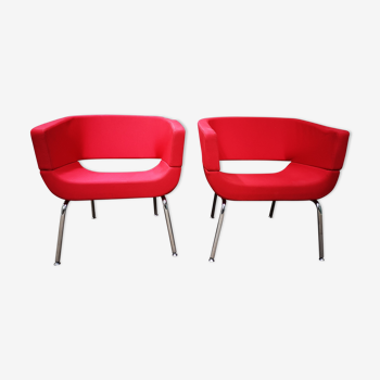 Pair of chairs Allermuir A821