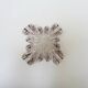 Old Manganese or Ouraline Glass Ashtray