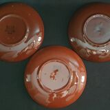 "Mary" Sarreguemines trio of cups