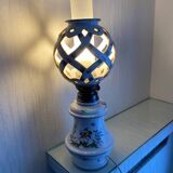 Moustier faience lamp