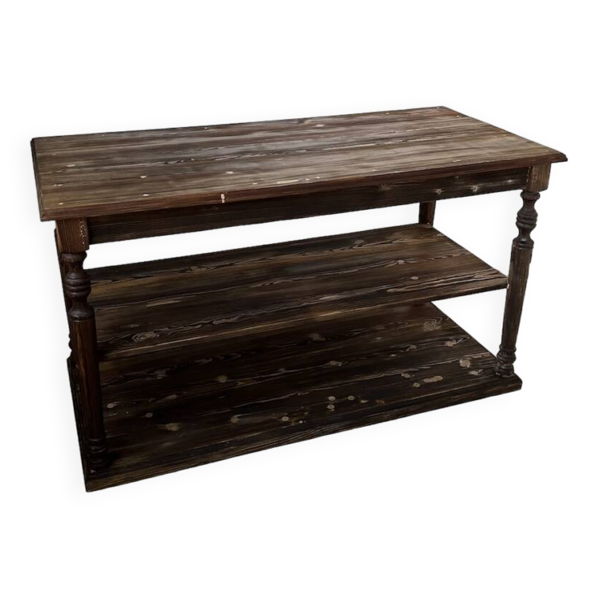 Table - 50s drapery console