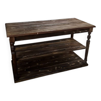 Table - 50s drapery console