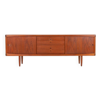Danish teak sideboard by Henry W. Klein for Bramin, Denmark, 1960s