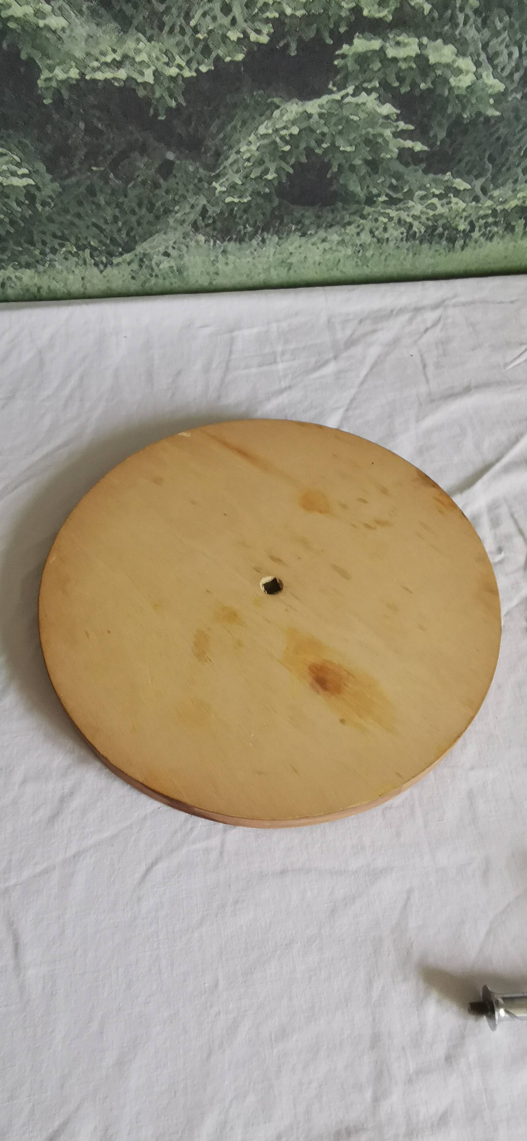 Wooden cheese board