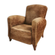 Velvet club armchair, 1950