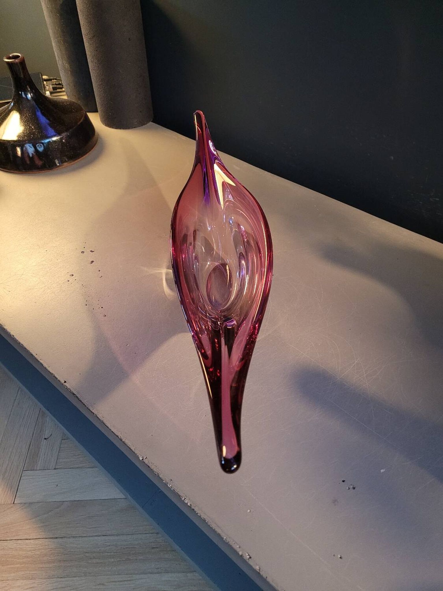 Coupe centre de table en Cristal de Vannes