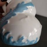 Verseuse à liqueur/vase vintage en porcelaine en excellent état