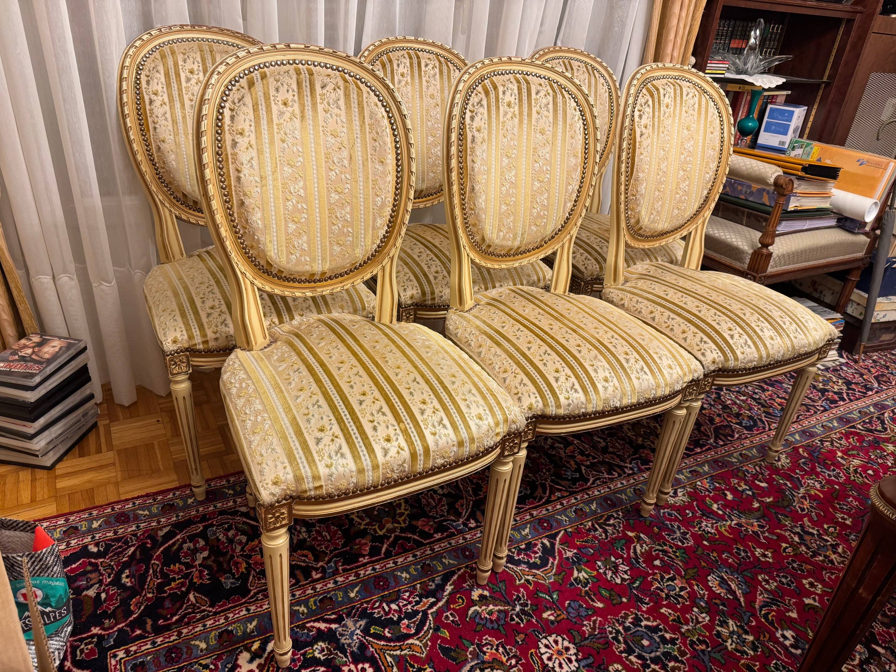 Elysée chairs Louis XVI