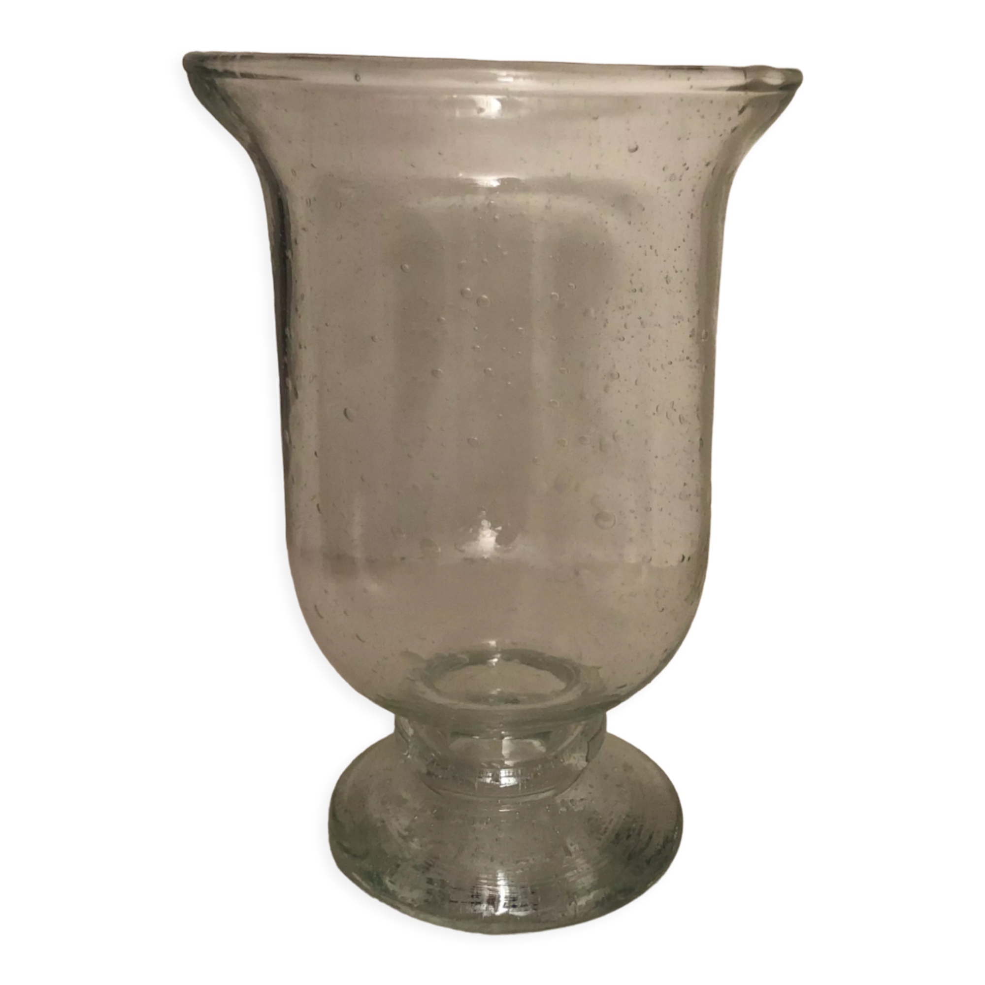 Scandinavian bubble glass photophore