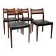 4 chaises scandinaves